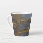 Tasse Latte Max Schmitt dans une seule sculpture Thomas Eakins (Angle gauche)