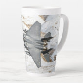 Tasse Latte McDonnell Douglas F-15 Eagle (Angle droit)