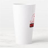 Tasse Latte Méditation de la conscience (Devant)