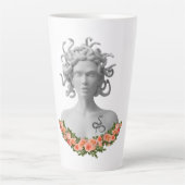 Tasse Latte Medusa Gorgon Mythologie grecque (Devant)