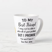 Tasse Latte Meilleur Ami (Angle droit)