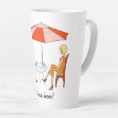 Tasse Latte Meilleur ami Bouteille d'eau (Angle droit)