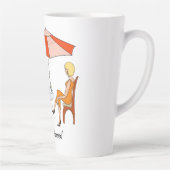 Tasse Latte Meilleur ami Bouteille d'eau (Droite)