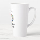 Tasse Latte Meilleur Café Verse Amis/Mug Latte (Droite)