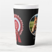 Tasse Latte Meilleur chat Papa Propriétaire d'animal de compag (Devant)