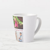 Tasse Latte Meilleur Collage photo de grand-mère (Angle droit)