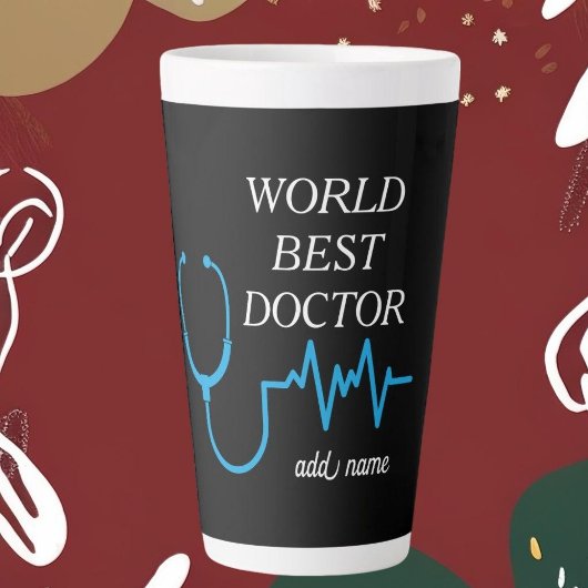 Tasse Latte Meilleur Docteur jamais apprécié le plus grand Doc