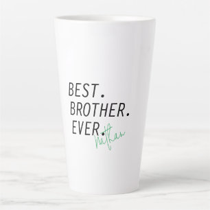 Tasse Latte Meilleur frère personnalisé, frère personnalisé