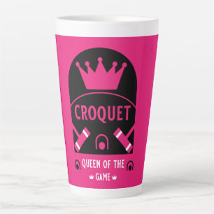 Tasse Latte meilleur joueur de croquet drôle