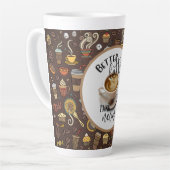 Tasse Latte Meilleur Latte Que Jamais (Angle gauche)