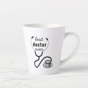 Tasse Latte Meilleur Médecin de Tous les Temps Remerciement Mé