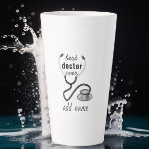 Tasse Latte Meilleur Médecin de Tous les Temps Remerciement Mé