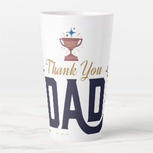Tasse Latte Meilleur Papa – Conception Merci