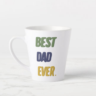 Tasse Latte Meilleur Papa de Tous les Jours Fête des Pères Joy