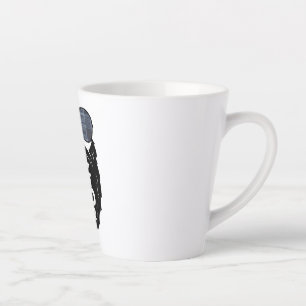 Tasse Latte Meilleur papa jamais barbe papa barbu lunettes de