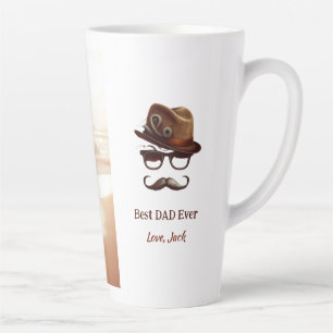 Tasse Latte Meilleur papa jamais - Cadeau de Fête des pères pe