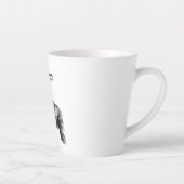 Tasse Latte Meilleur papa jamais gorille avec bébé (Droite)