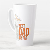 Tasse Latte Meilleur papa par rapport (Angle gauche)