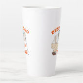 Tasse Latte Meilleur papa par rapport (Devant)