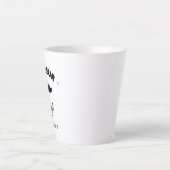 Tasse Latte Meilleur papi de l univers (Devant)