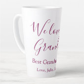 Tasse Latte meilleure grand-mère toujours grands-parents cadea (Angle gauche)