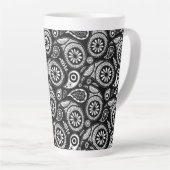 Tasse Latte Meilleure grande boue en latte (Angle droit)