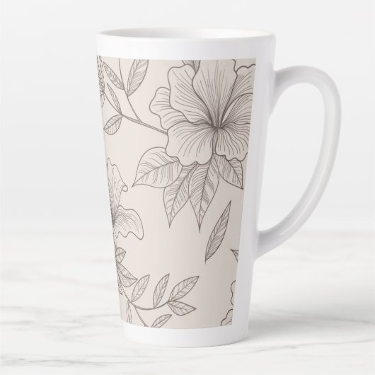 Tasse Latte Meilleure grande boue en latte (Droite)
