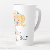 Tasse Latte Meilleure Infirmière Ever (Angle droit)