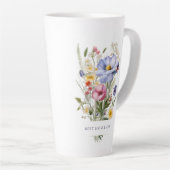 Tasse Latte Meilleure maman Ever English Garden Bouquet Fête d (Angle droit)