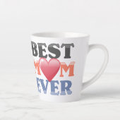 Tasse Latte Meilleure maman jamais (Droite)
