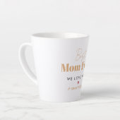 Tasse Latte Meilleure maman jamais (Angle gauche)