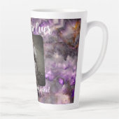 Tasse Latte Meilleure maman jamais marbre de quartz violet Abs (Droite)