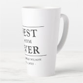 Tasse Latte Meilleure maman jamais mère mère cadeau (Angle droit)