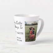 Tasse Latte Meilleure photo de tante (Angle droit)