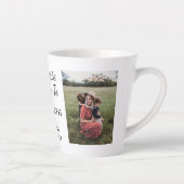 Tasse Latte Meilleure photo de tante (Droite)