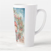 Tasse Latte Meilleurs amis pour Noël (Droite)