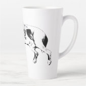 Tasse Latte Mélange de fosse endormi, Noël cosy (Droite)