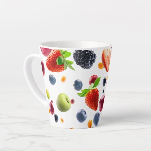 Tasse Latte Mélange de fruits (Angle gauche)
