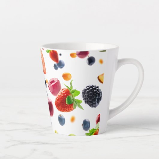 Tasse Latte Mélange de fruits (Droite)