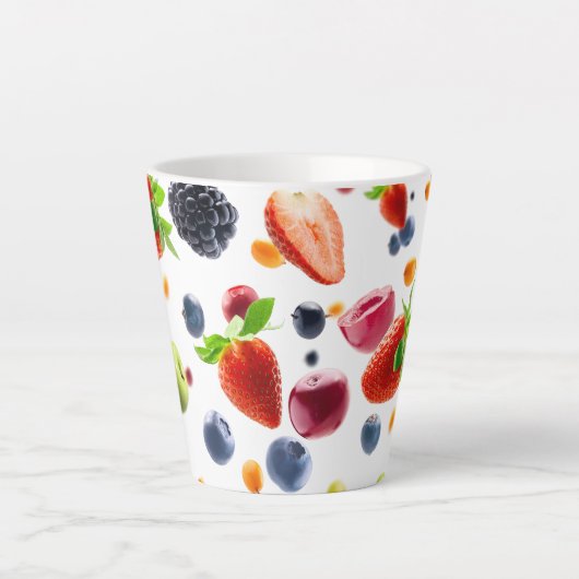 Tasse Latte Mélange de fruits (Devant)