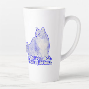 Tasse Latte Mème de chat grincheux pour les propriétaires de c