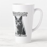 Mème drôle de chat grincheux pour les personnes qu