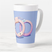 Tasse Latte Menottes (Angle droit)