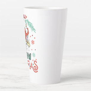 Tasse Latte Meow Christmas, Merry Christmas