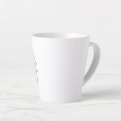 Tasse Latte Meowentine Drinkware Design pour Amoureux de les c (Angle droit)