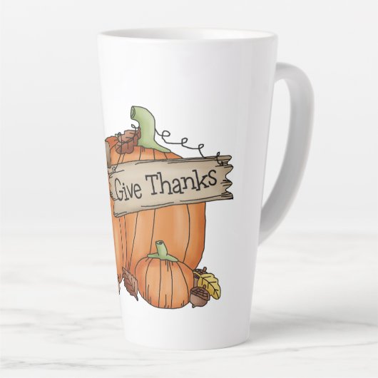 Tasse Latte Merci (Angle droit)
