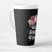 Tasse Latte Merci D'Être Mes Amis (Angle gauche)