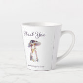 Tasse Latte Merci pour m'aider à grandir Appréciation de l'ens (Droite)