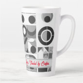 Tasse Latte Mère : Alimentée par l'Amour, Alimentée par le Caf (Droite)