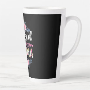Tasse Latte Mère Art Béni D'Être Appelé Gamma Anniversaire